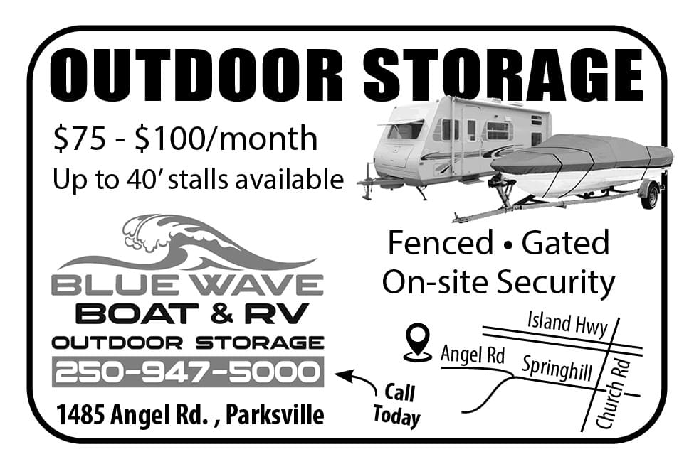 Bluewave-Boat-RV-Outdoor-Storage-Parksville-Coombs-BC-ad-in-Coffee-News