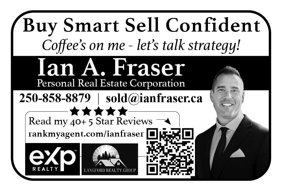 Ian A Fraser Personal Real Estate Corporation Victoria BC Ad in Coffee News