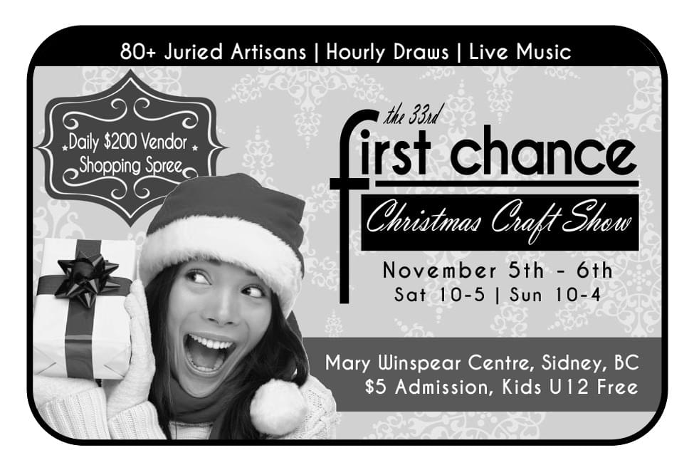 First Chance Craft Show Ad in Coffee News