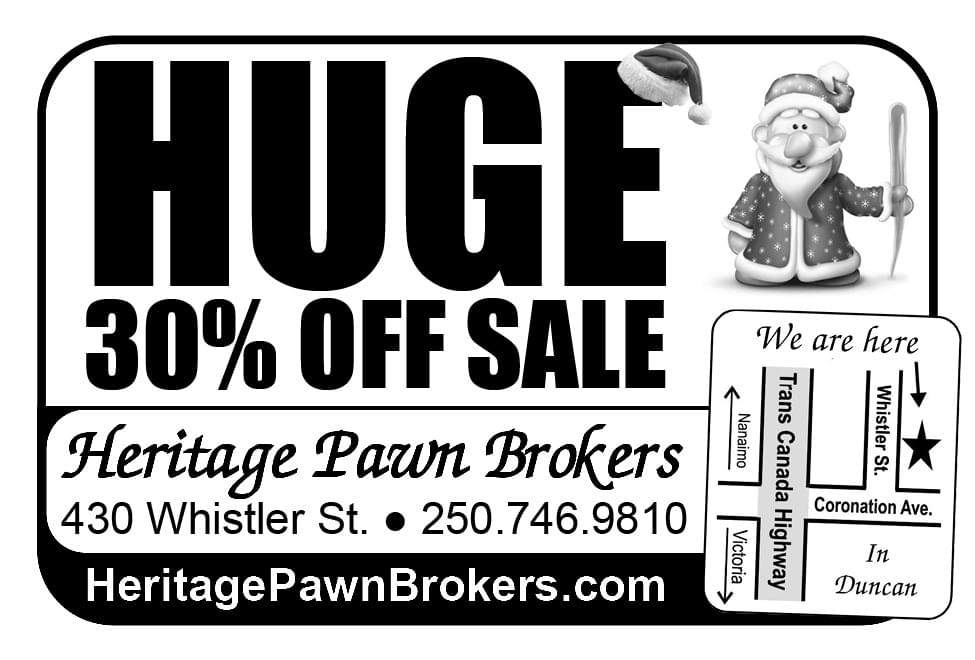 Heritage Pawn Brokers Ad in Coffee News