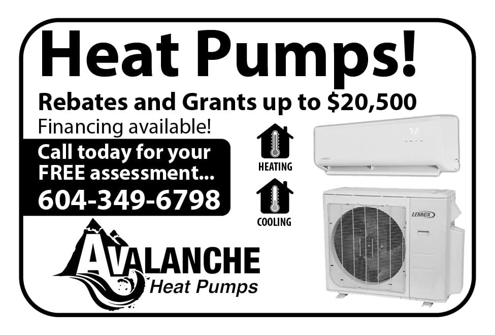 Avalanche Heat Pumps Ad in Coffee News 