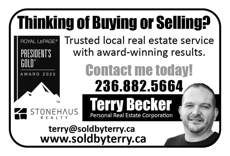 Terry Becker Personal Real Estate Corporation Victoria BC Ad in Coffee News