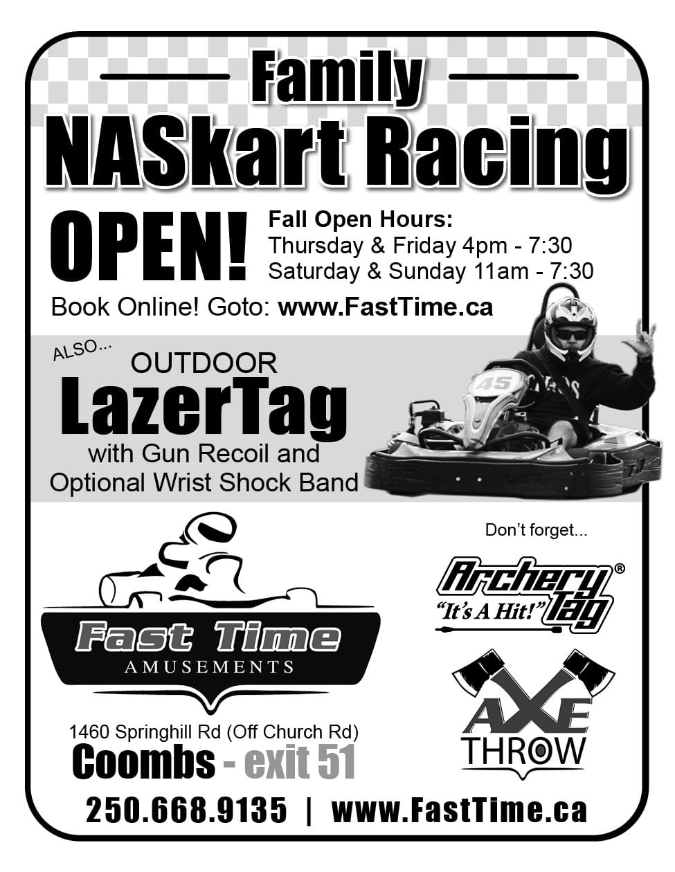 Fast time Ad in Coffee News