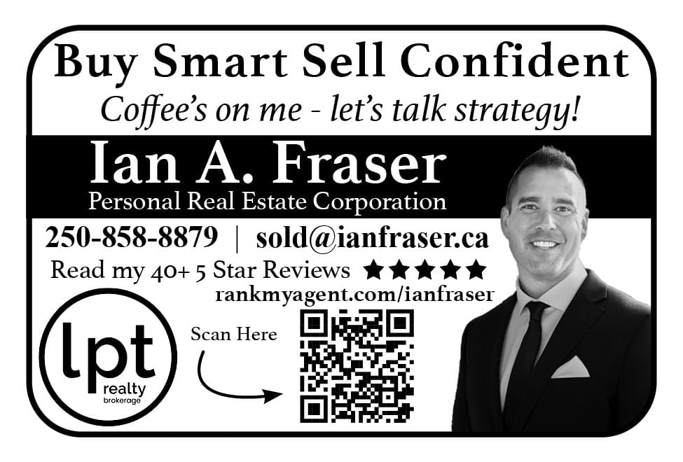 Ian A Fraser Personal Real Estate Corporation Victoria BC Ad in Coffee News