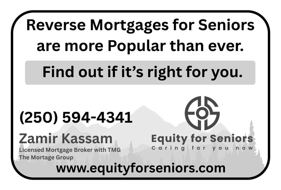 Zamir Kassam Reverse Mortgage Ad in Coffee News