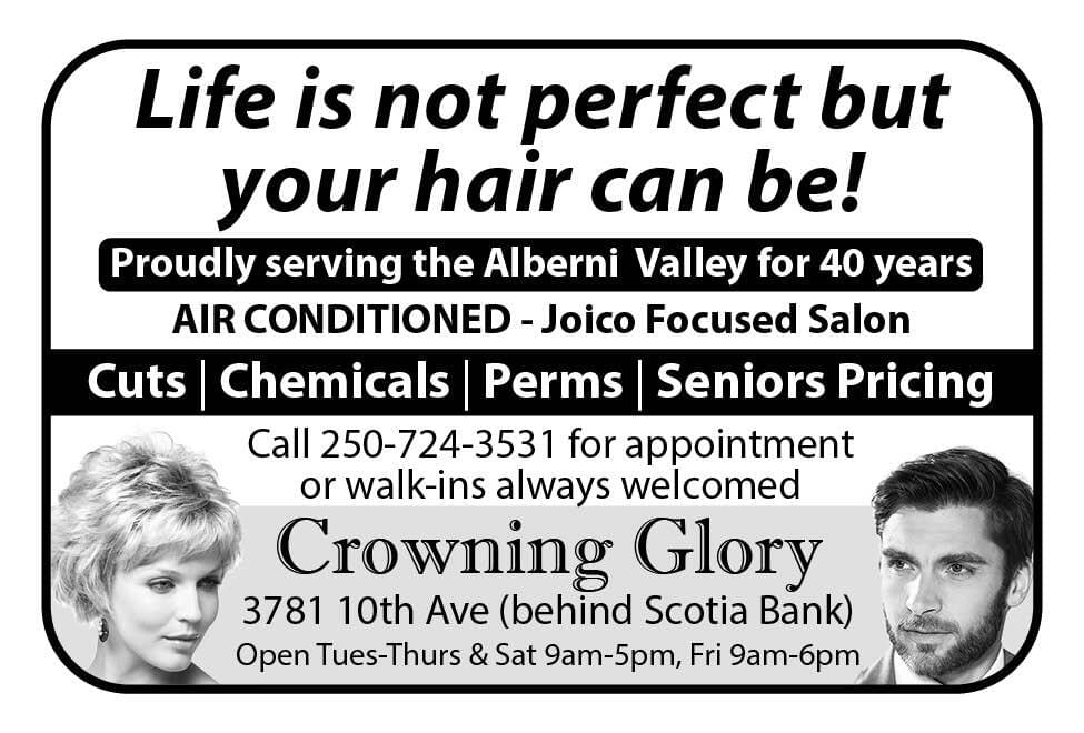 Crowning Glory Ad in Coffee News