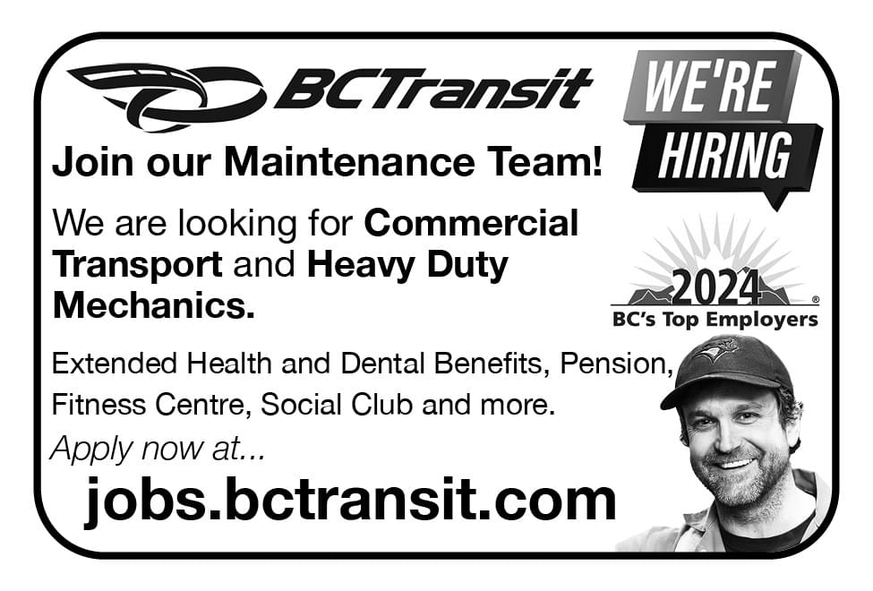 BC Transit Ad in Coffee News