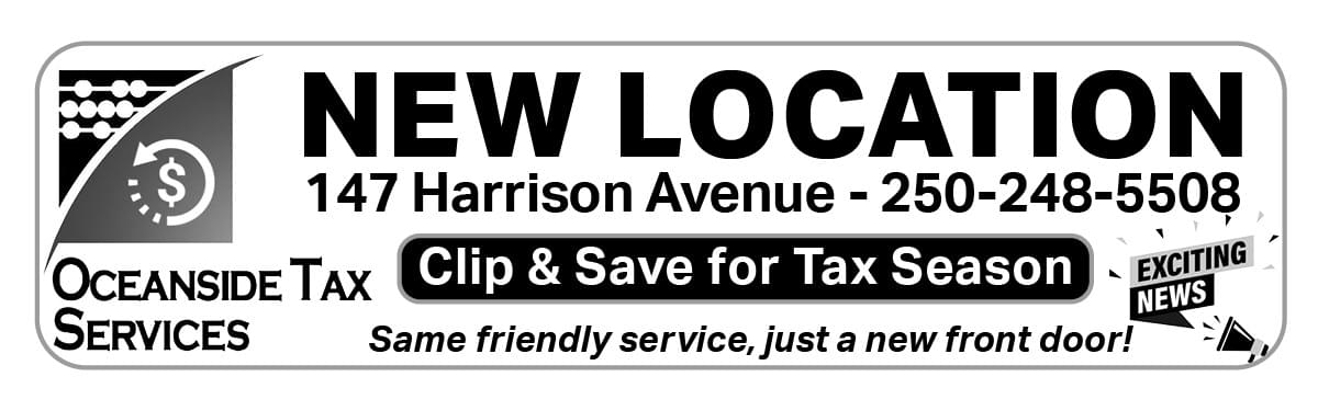 Oceanside Tax Services Sept 29 2025 Ad in Coffee News