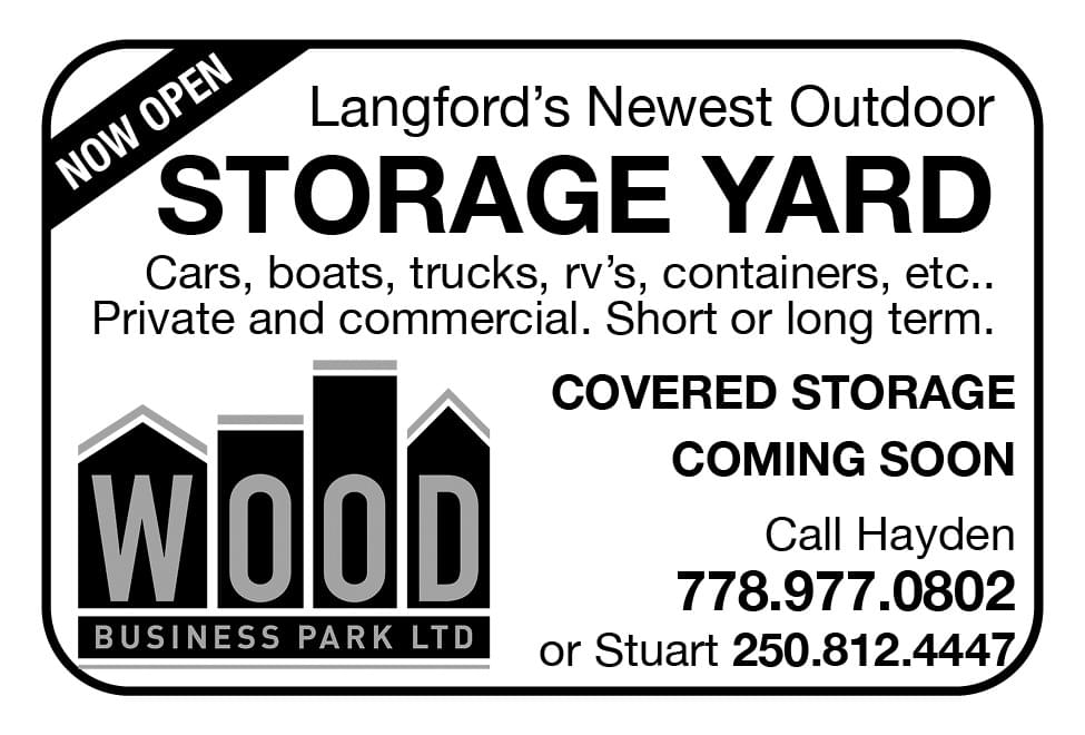 Wood Business Park Storage Yard Langford Ad in Coffee News