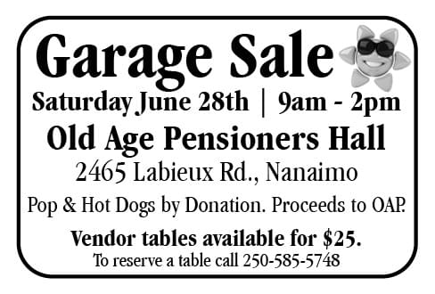 Old Age Pensioners Ad in Coffee News