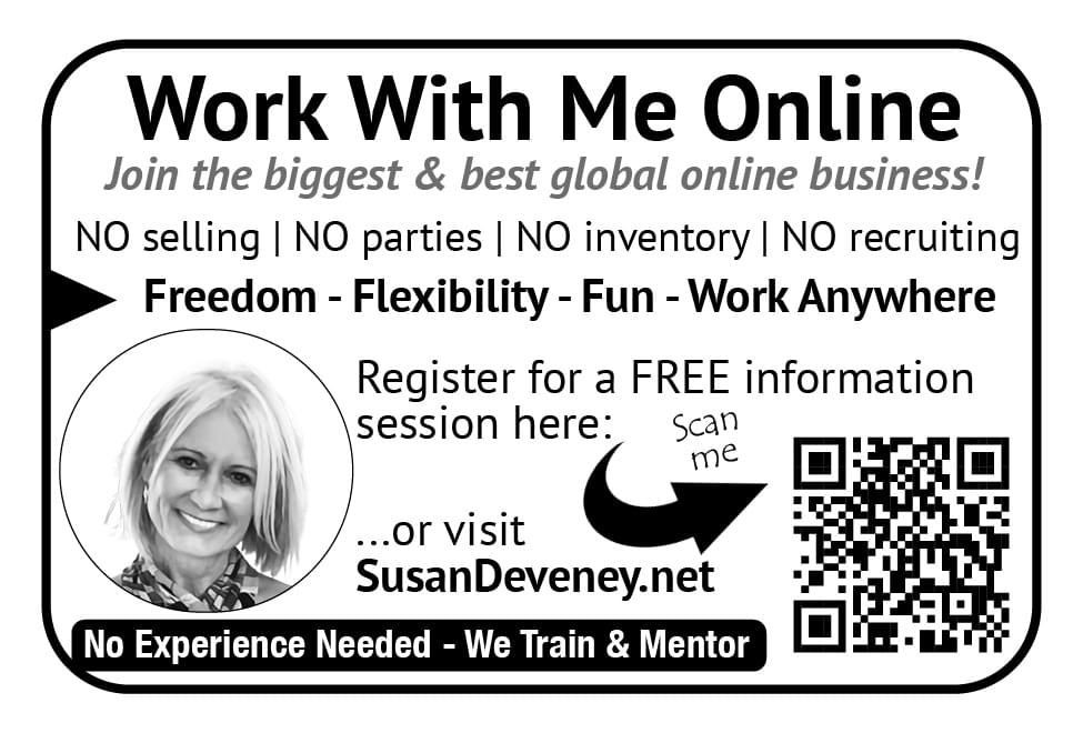Susan Deveney Ad in Coffee News