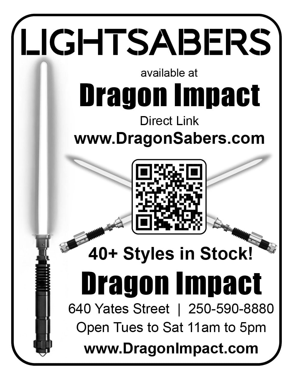 Dragon Impact ad in Coffee News