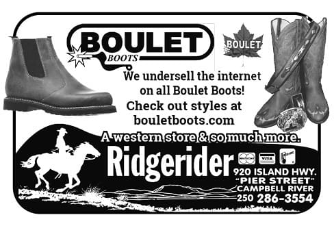 Ridge Rider Ad in Coffee News