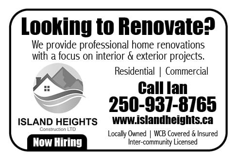 Island Heights Construction Ad in CoffeeNews