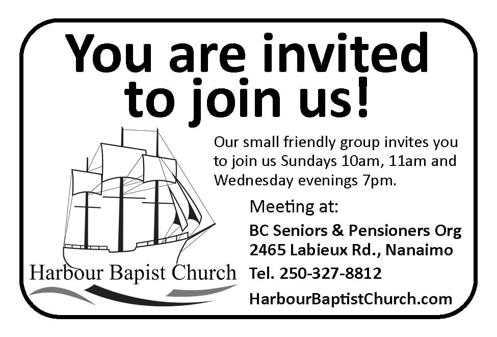 Harbour Bapist ad in Coffee News