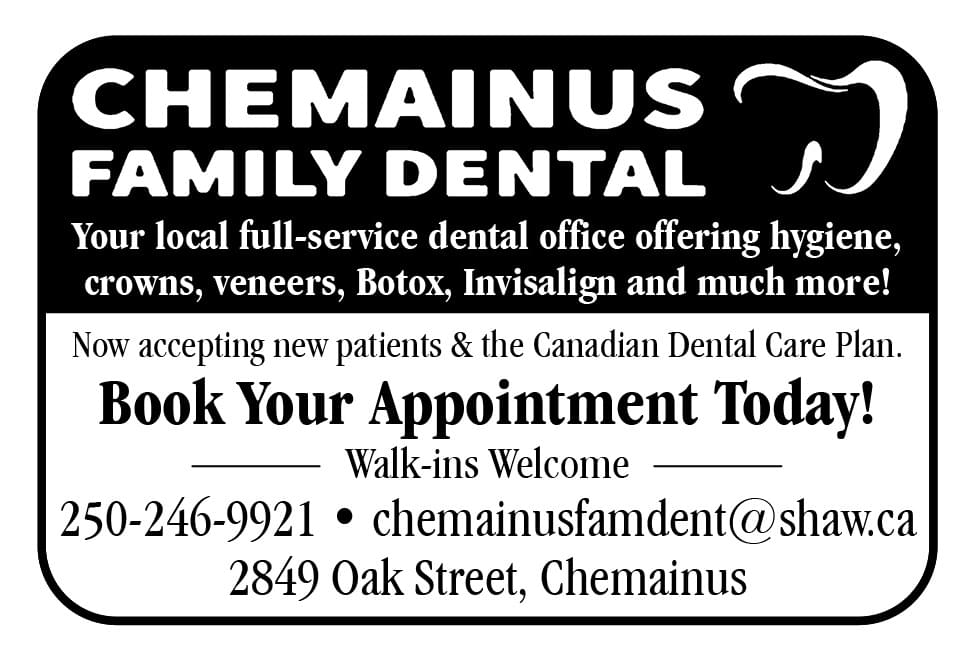 Chemainus Dental Ad in Coffee News