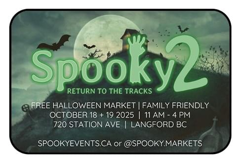 Spooky 2 Return to the Tracks Ad in Coffee News