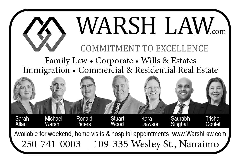 Warsh Law Ad in Coffee News