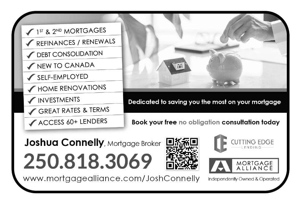 Joshua Connelly Mortgage Broker Ad in Coffee News