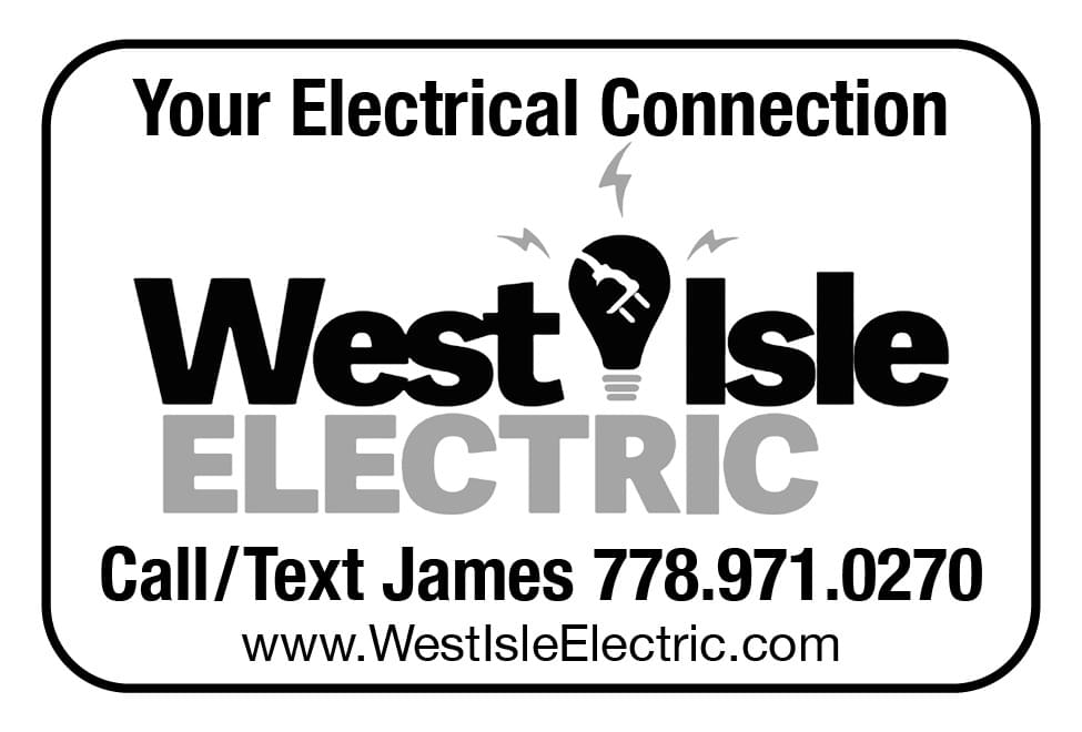 West Isle Electric Ad in Coffee News