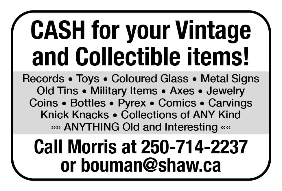 Collectibles Wanted Ad in Coffee News