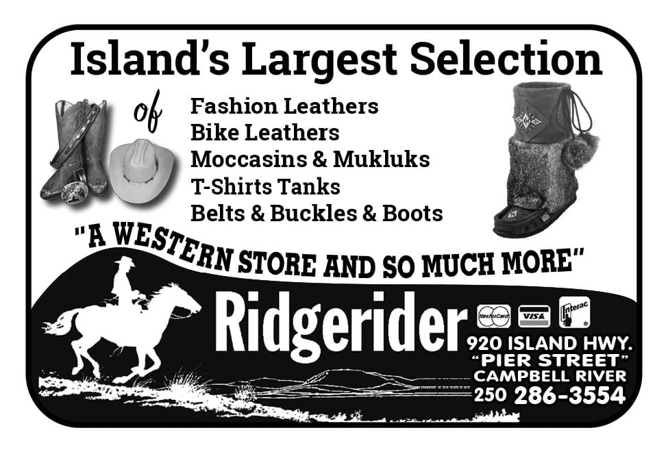 Ridge Rider Ad in Coffee News