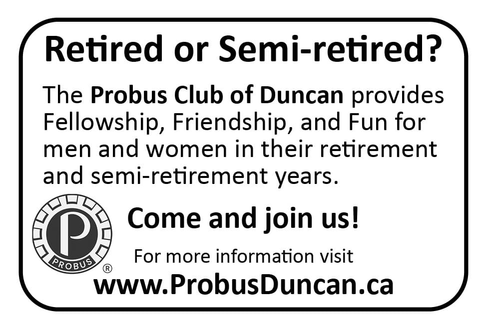 Probus Duncan Ad in Coffee News