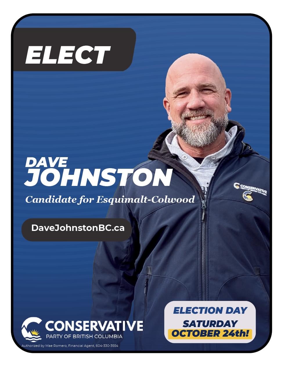 Elect Dave Johnston ad in Coffee News