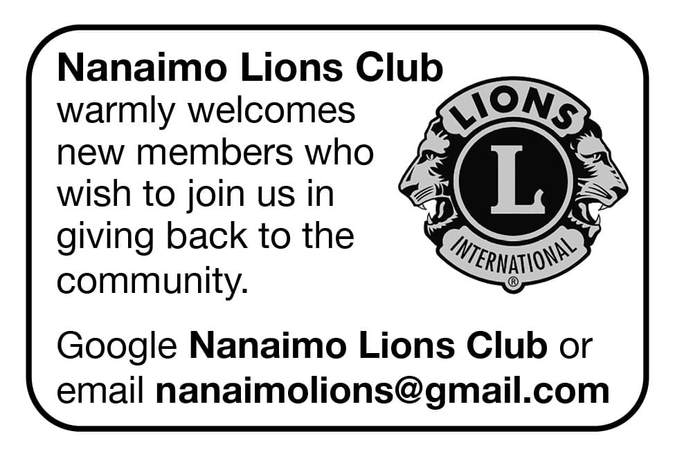 Nanaimo Lions ClubAd in Coffee News