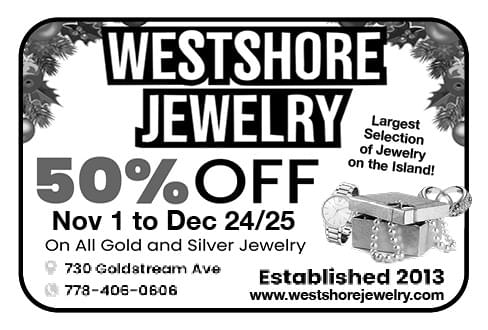 West Shore Jewelry Sale Ad in Coffee News