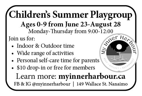 My Inner Harbour community support Nanaimo BC Ad in Coffee News