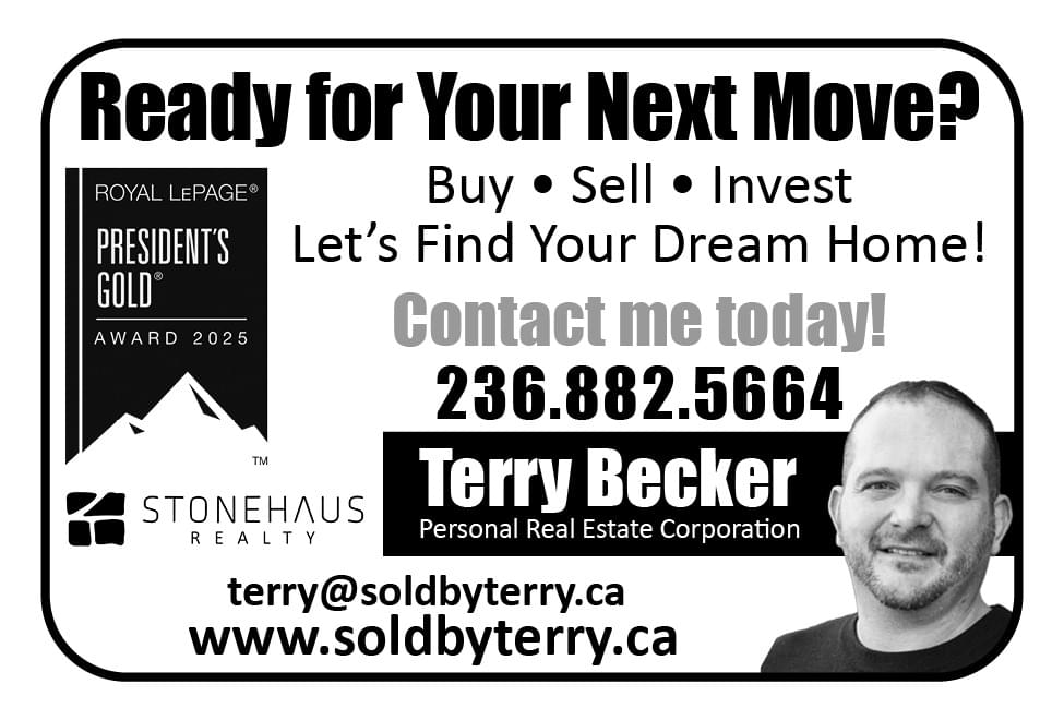 Terry Becker Personal Real Estate Corporation Victoria BC Ad in Coffee News