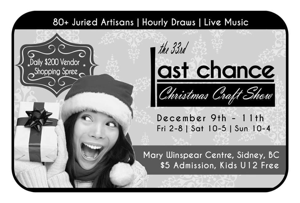 Last Chance Craft Show Ad in Coffee News