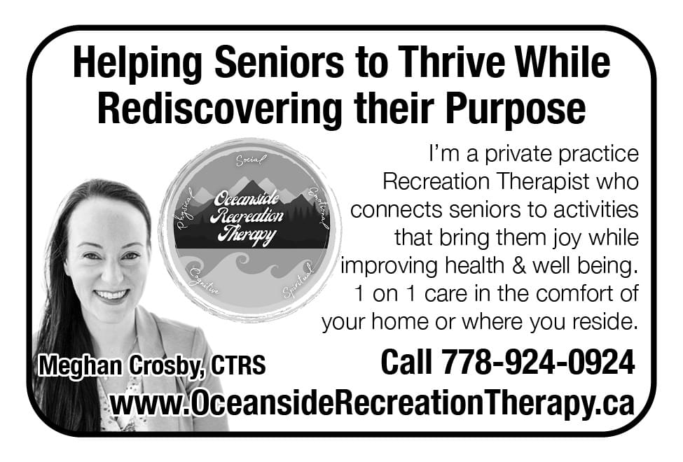 Oceanside Recreation Therapy Ad in Coffee News