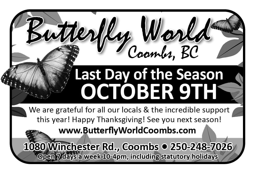 Butterfly World Ad in Coffee News