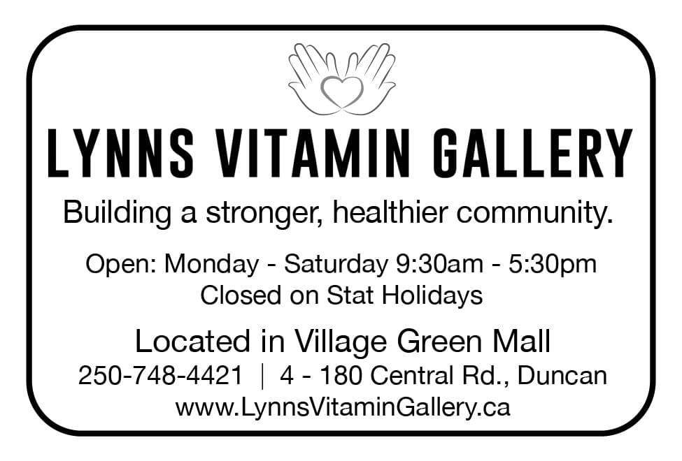 Lynns Vitamin Gallery Ad in Coffee News