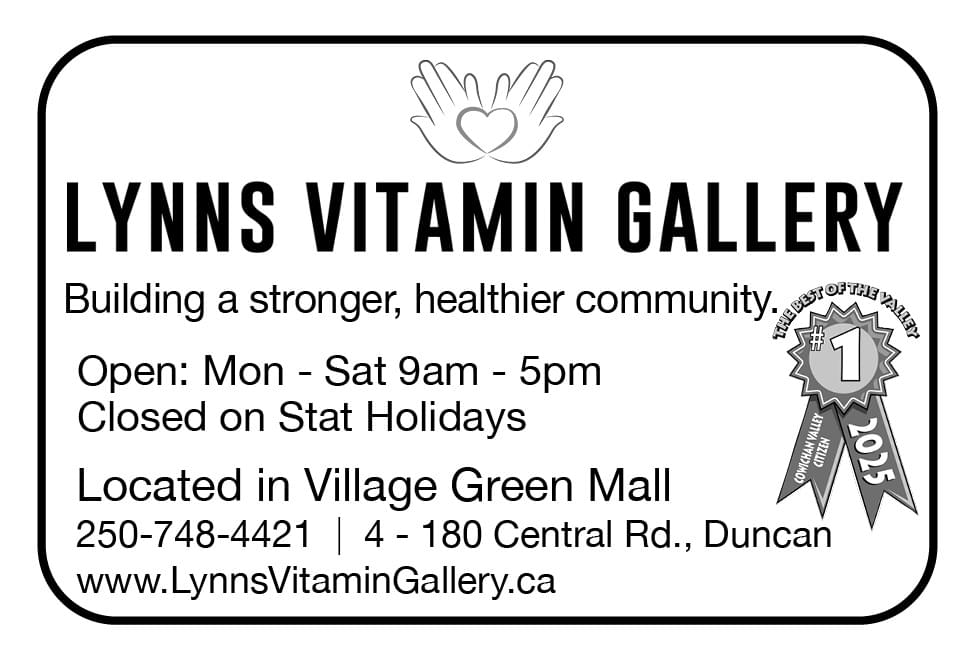 Lynns Vitamin Gallery Ad in Coffee News