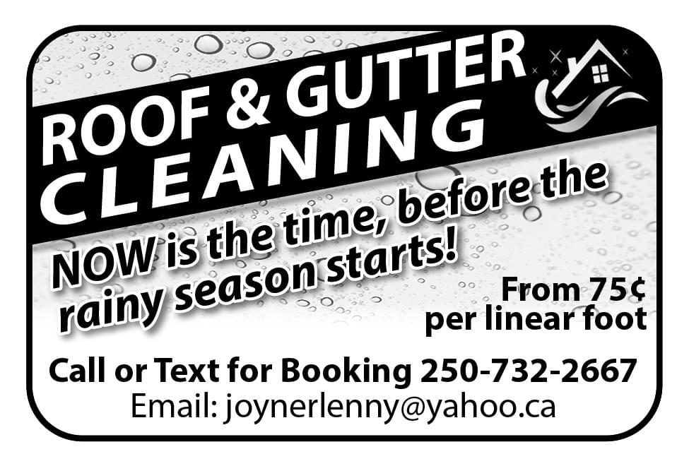 Cowichan Valley pressure washing Ad in Coffee News