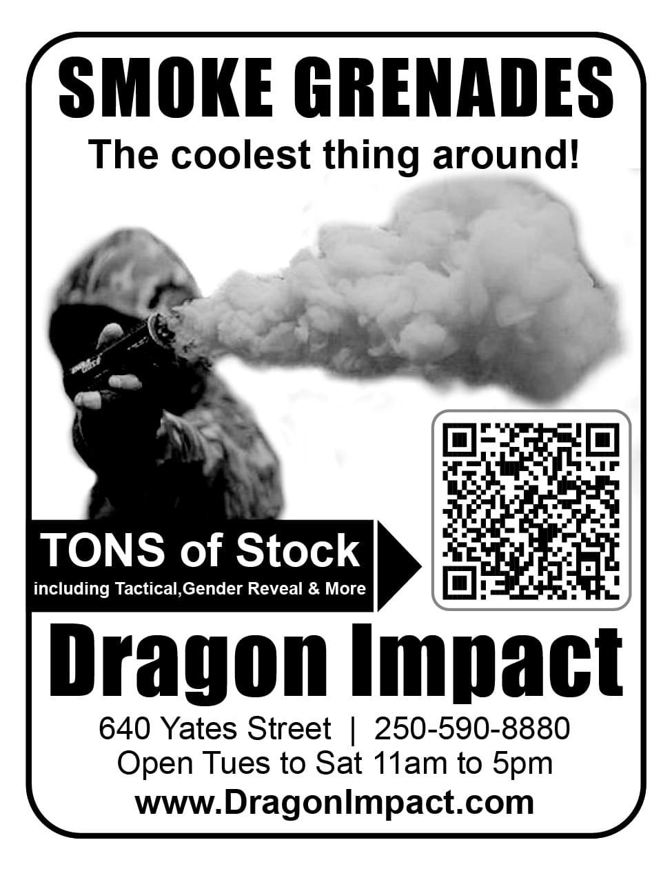 Dragon Impact ad in Coffee News