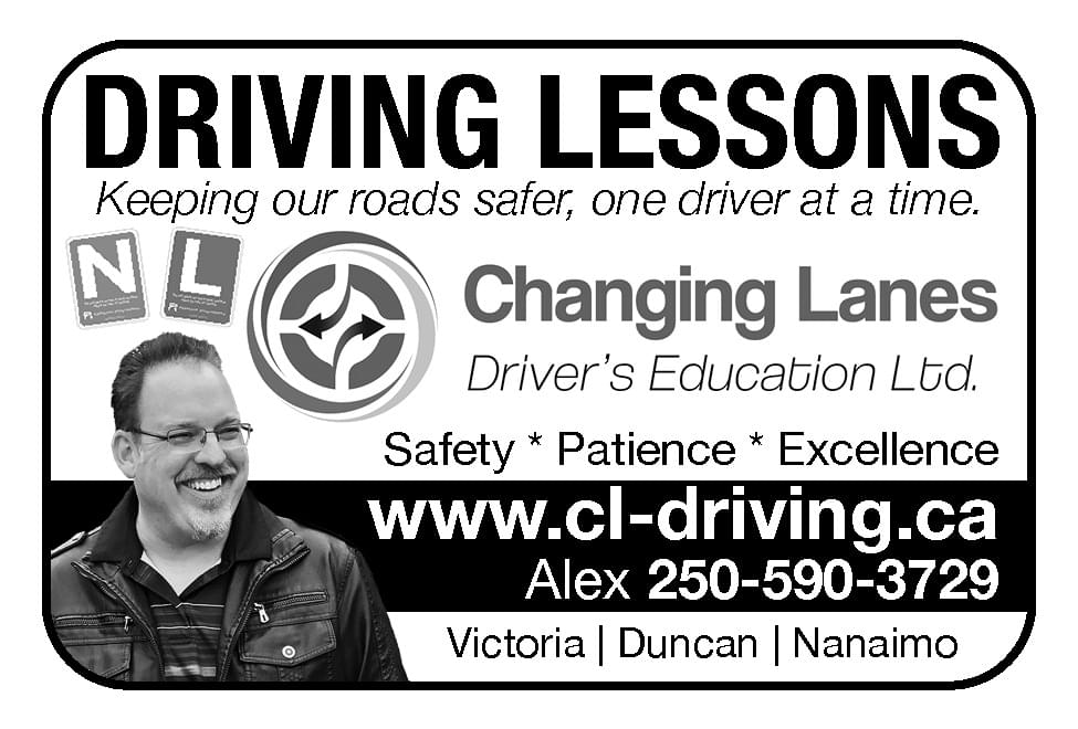 Changing Lanes Driving Education Ad in Coffee News