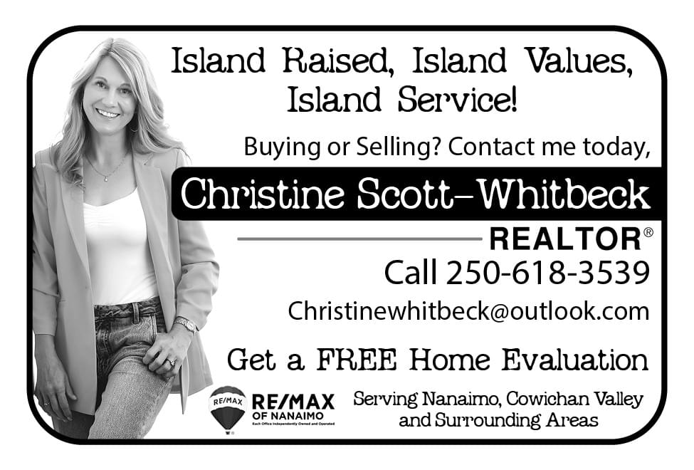 Christine Scott-Whitbeck Real Estate Ad in Coffee News