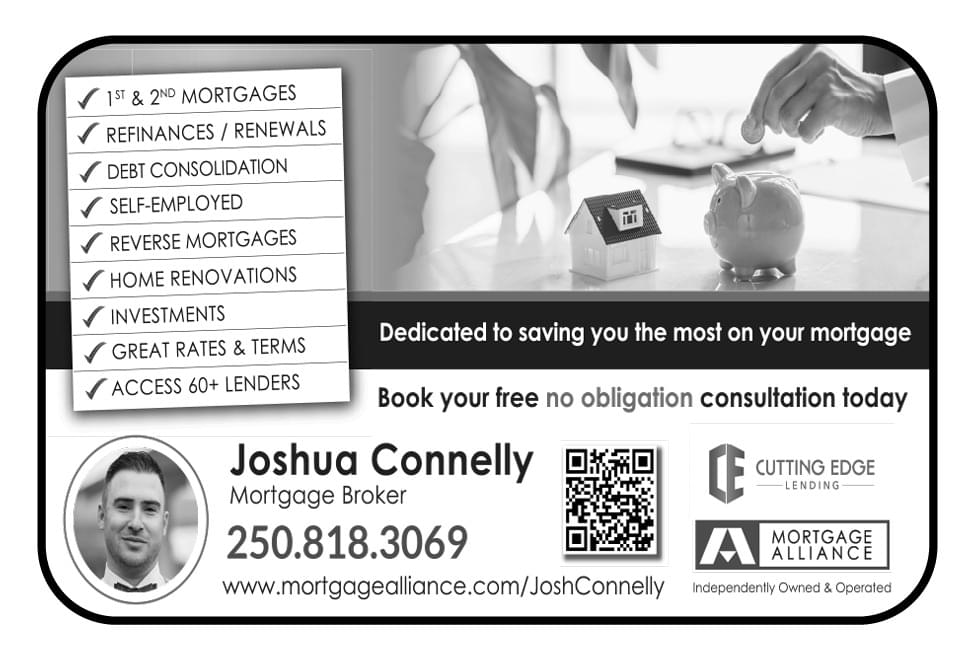 Joshua Connelly Mortgage Broker Ad in Coffee News
