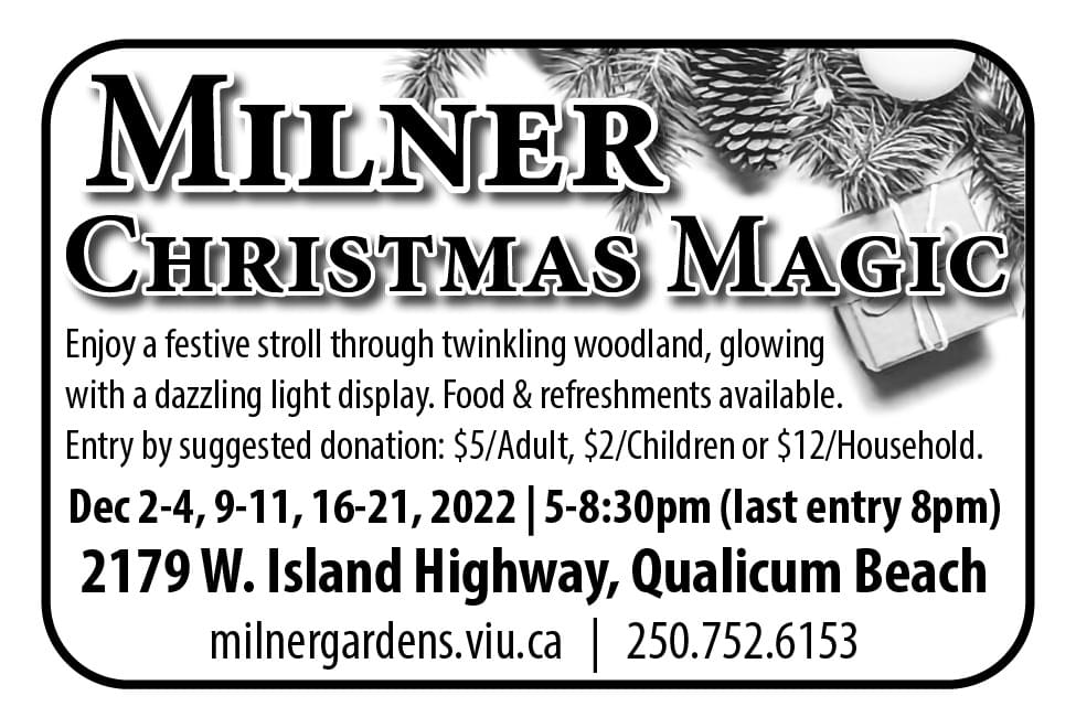 Milner Christmas Magic Ad in Coffee News